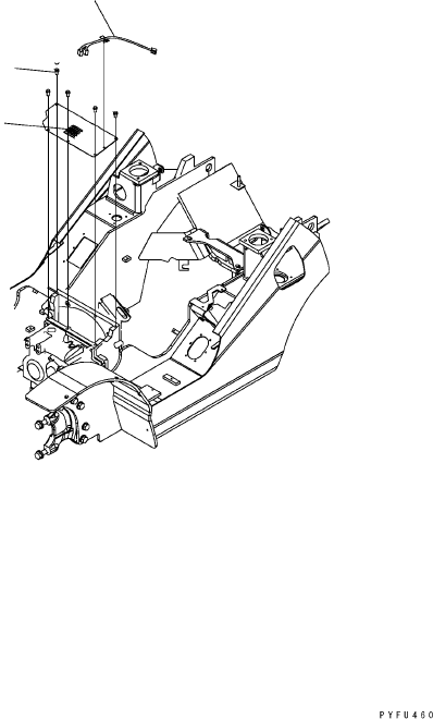 Жгут проводов 3EB-55-55112 KOMATSU