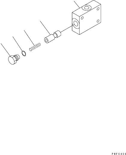 FLOW DIVIDER 3EB-66-54110 KOMATSU