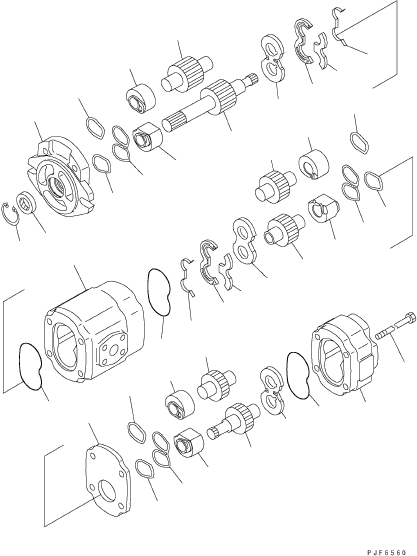Болт 30B-60-11210 KOMATSU