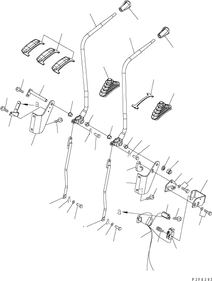 Выключатель 3EB-61-42890 KOMATSU