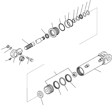 SPACER (6/6) (109 SERIES, TFV) 3EB-64-54880 KOMATSU