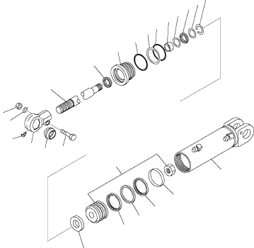 SPACER (6/6) 3EB-64-44780 KOMATSU