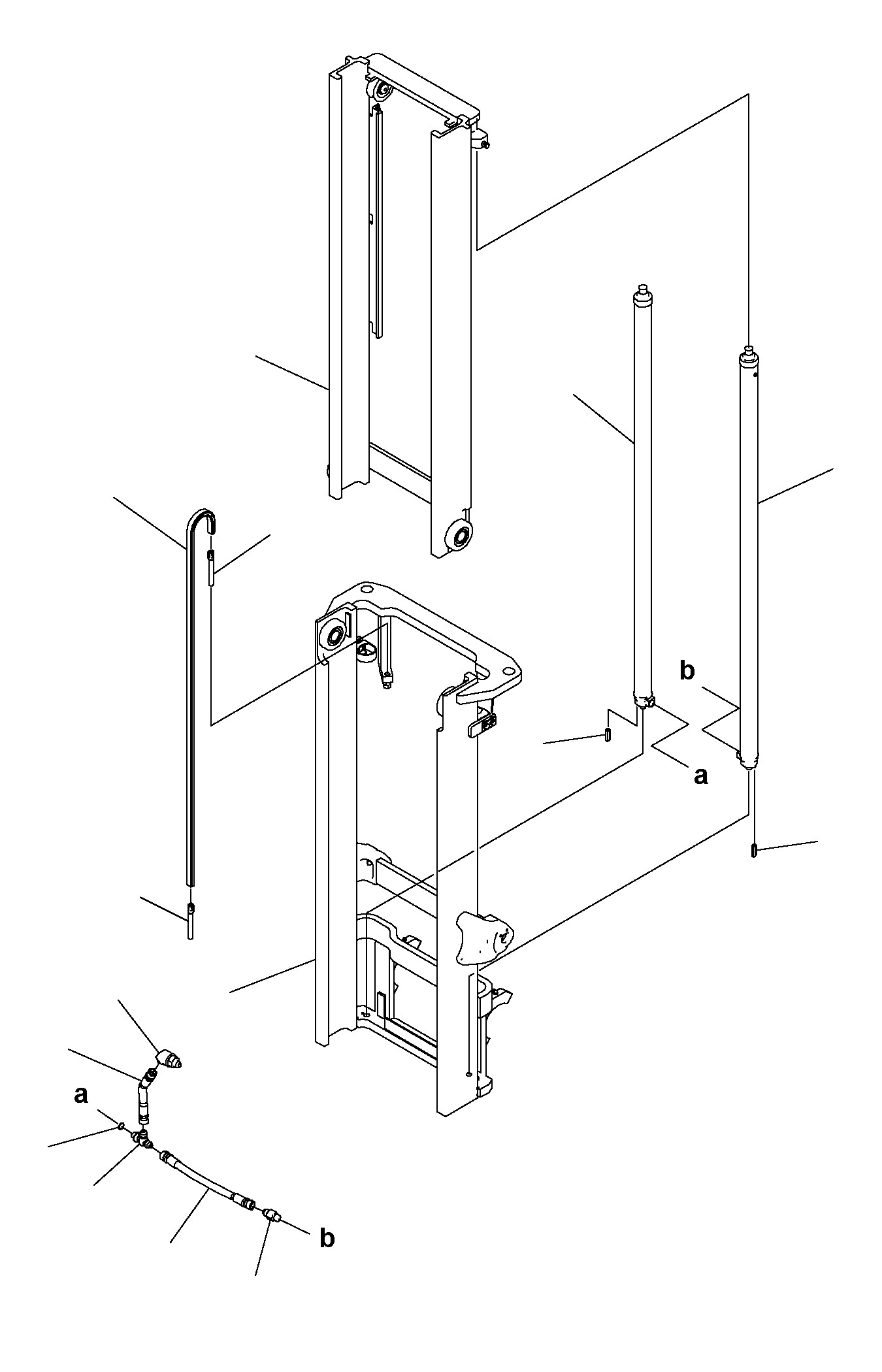 MAST, OUTER 37B-7AB-6271 KOMATSU
