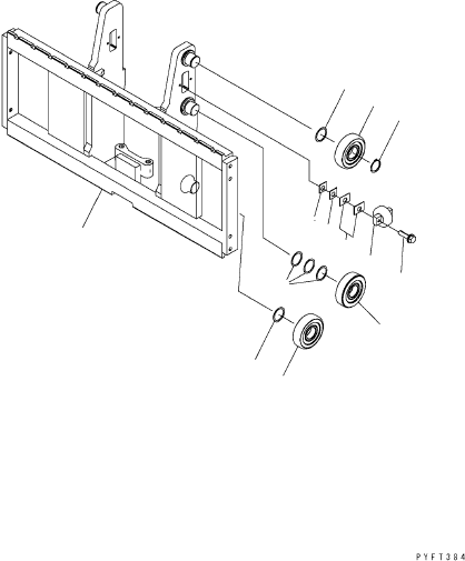 BOARD (W=940) (COMPACT TYPE) 37B-MB5-6300UE KOMATSU