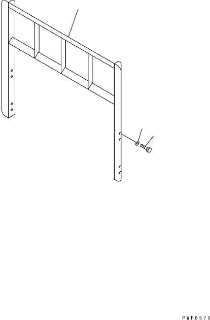 GUARD (W=1350 H=1220) 37B-7C4-6150 KOMATSU