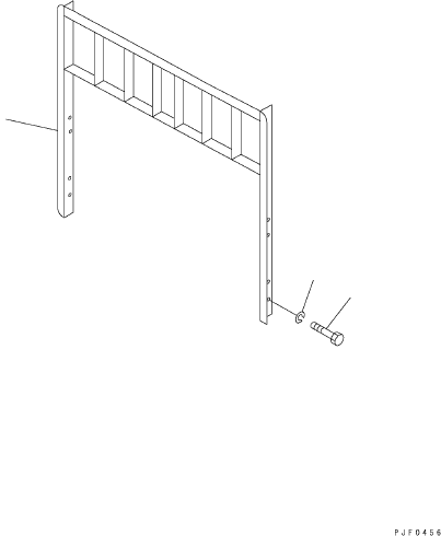 GUARD (W=1020 H=1000) 37B-7A4-6080UE KOMATSU