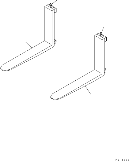FORK (L=920) 30C-7A1-5010NK KOMATSU