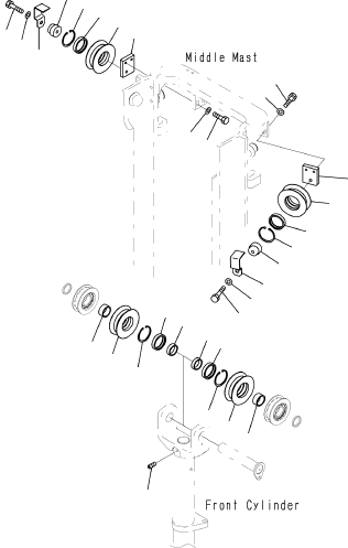 Шкив 45B-2MG-6130 KOMATSU