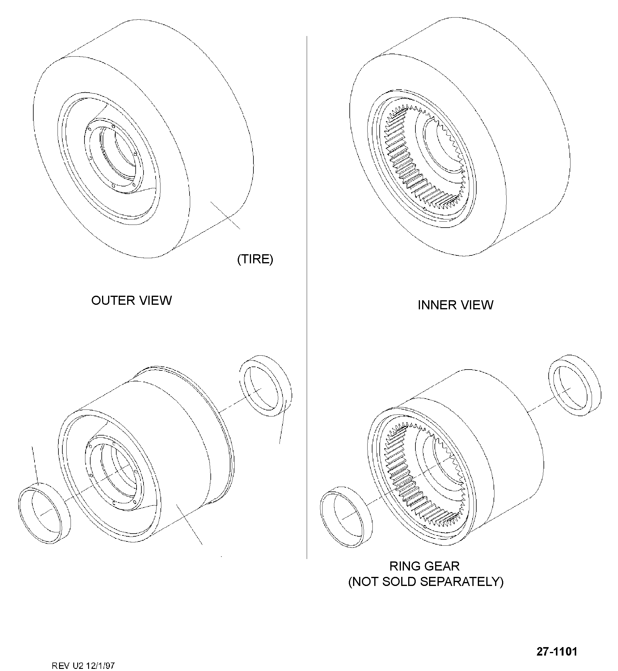 BEARING CUP, INNER, FS30SH, FSV13SH BS501779 KOMATSU