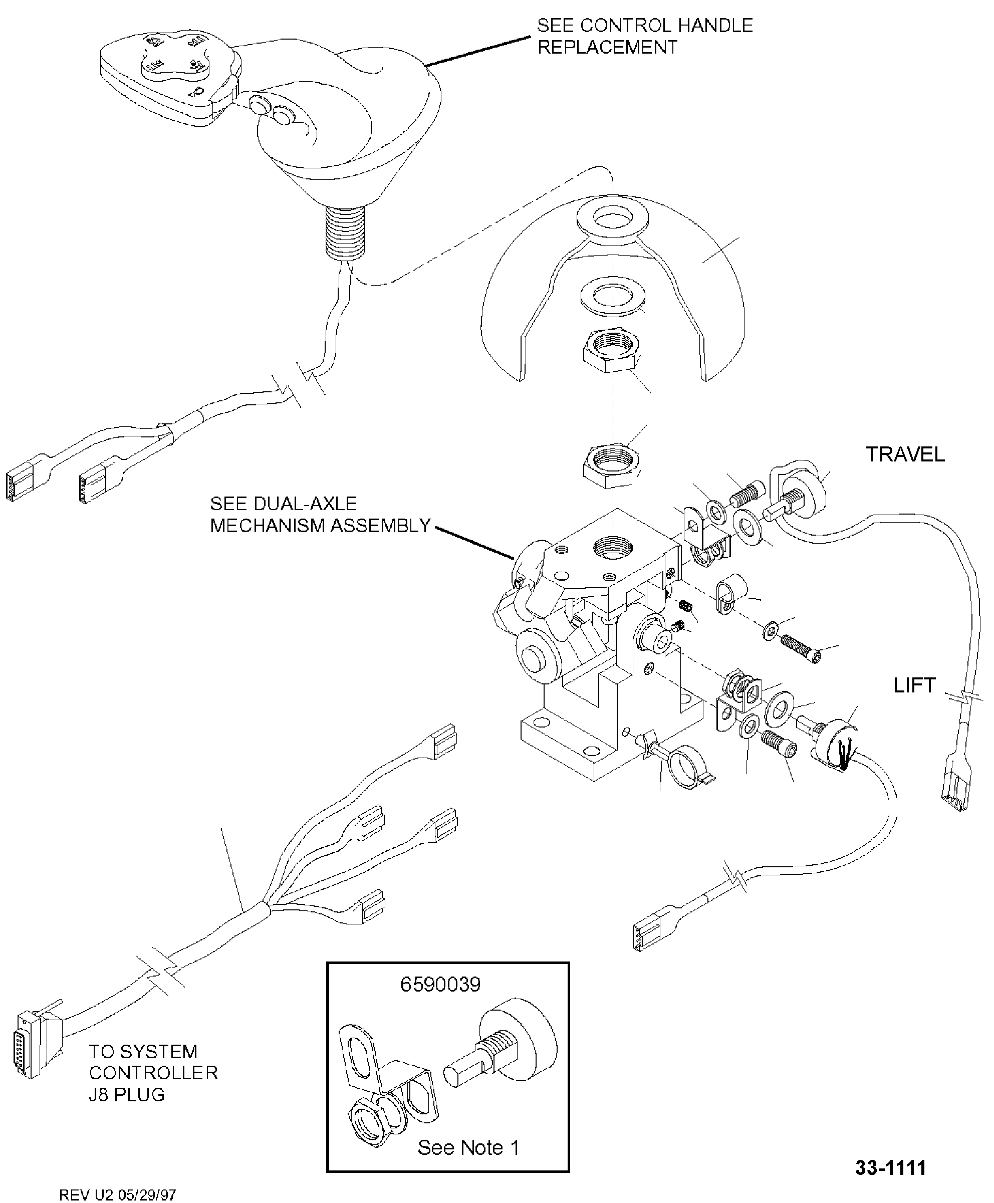 FLAT WASHER, #8 901722 KOMATSU