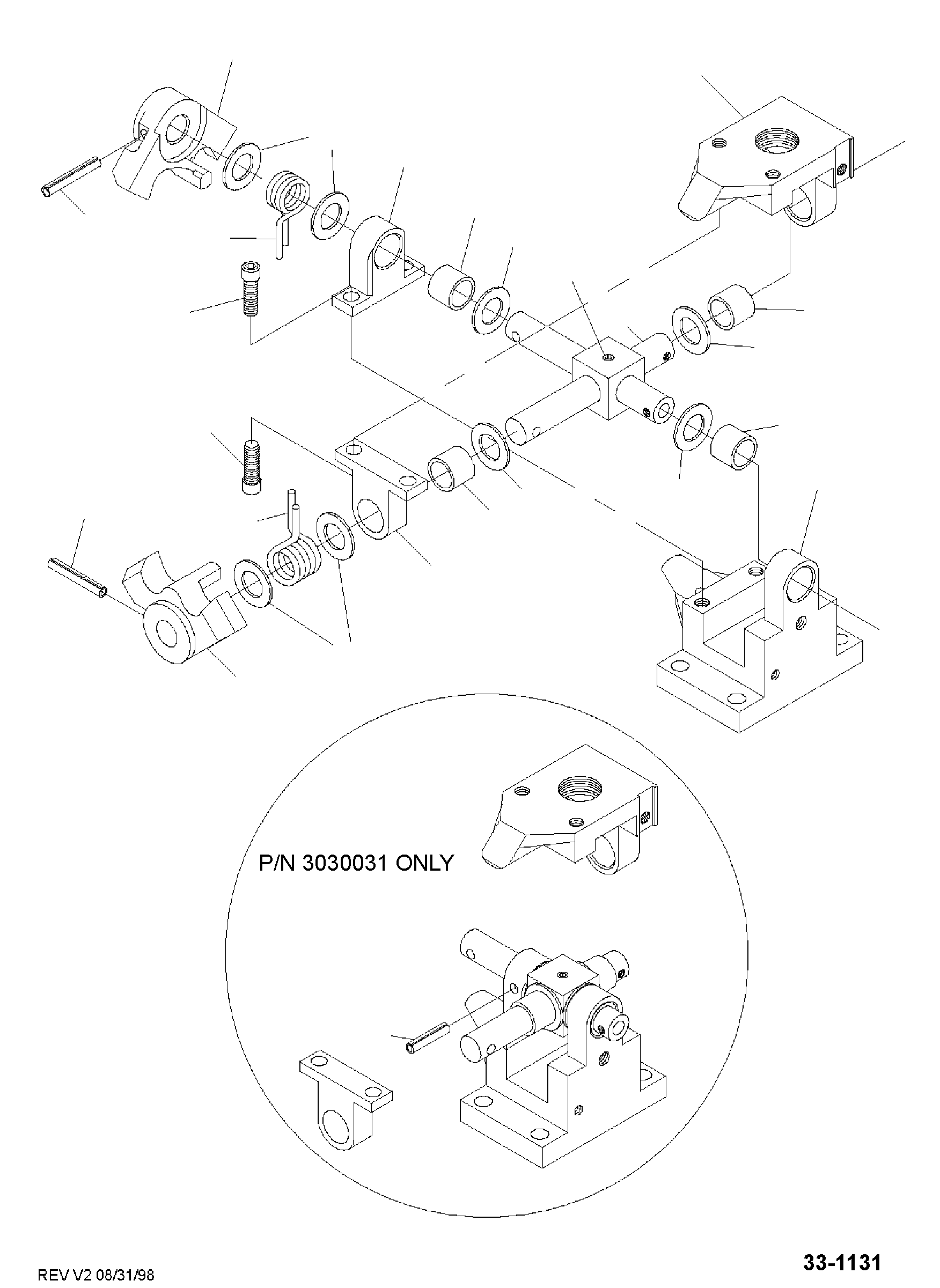 ROLL PIN (SPIRAL) 3/16X7/8 IN. 7803735 KOMATSU