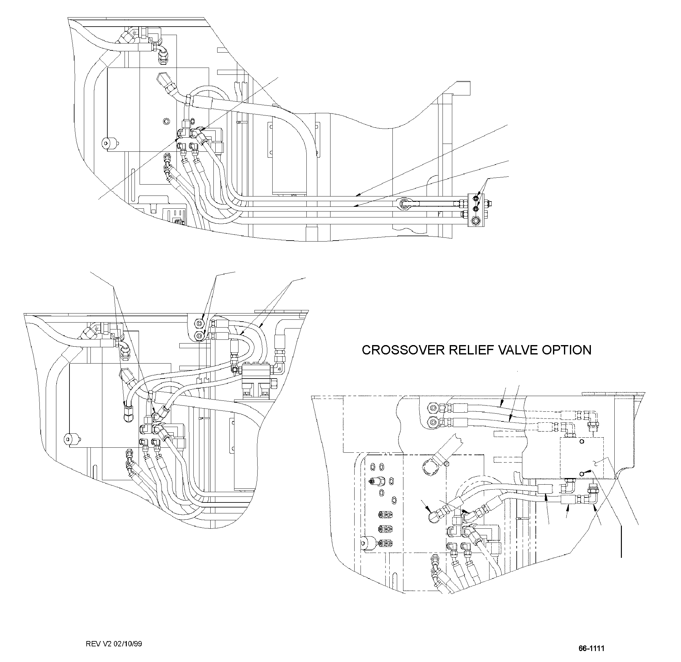 ADAPTOR UNION, #8 - #6 BS504142 KOMATSU