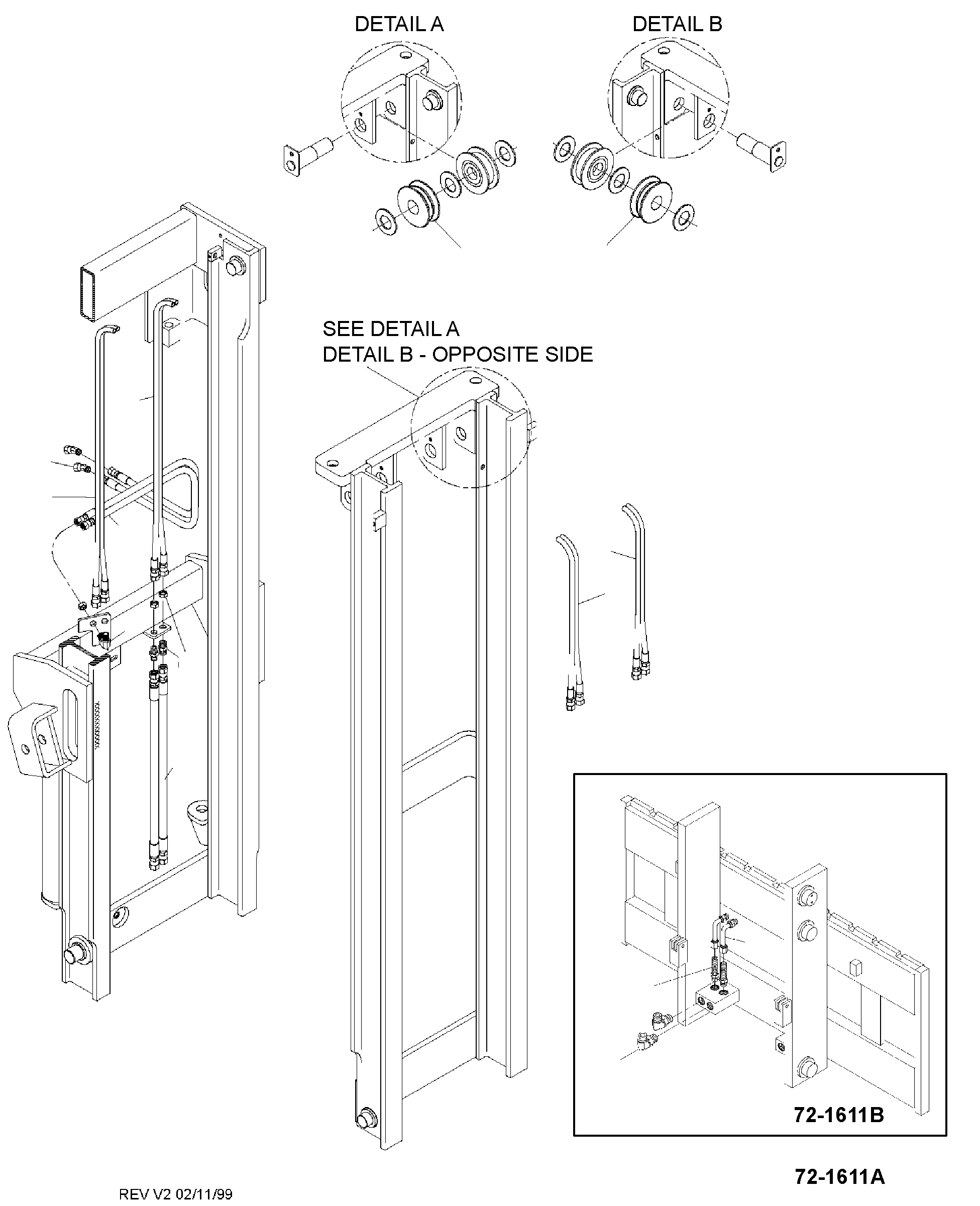 ADAPTER, #6, EXTRA LONG BS504797 KOMATSU
