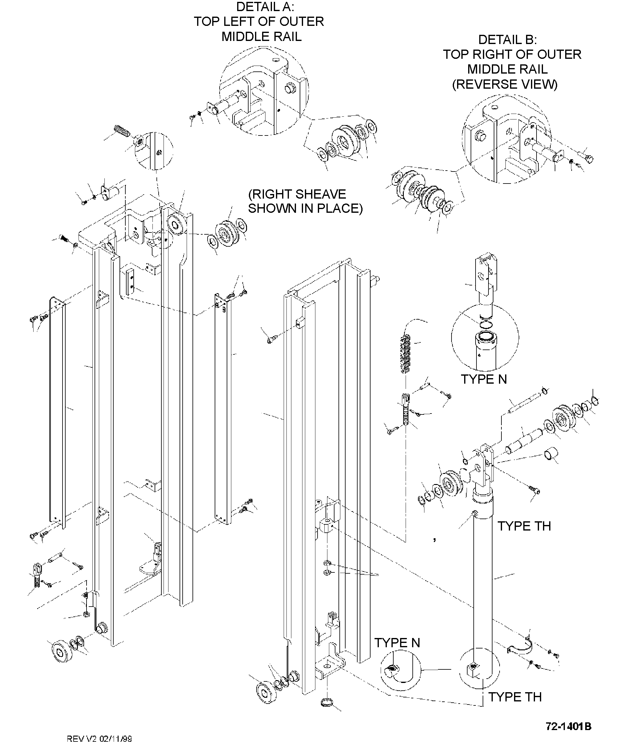CHAIN, INNER, LLH 113, MFH 239, FSV13SH BS501152 KOMATSU