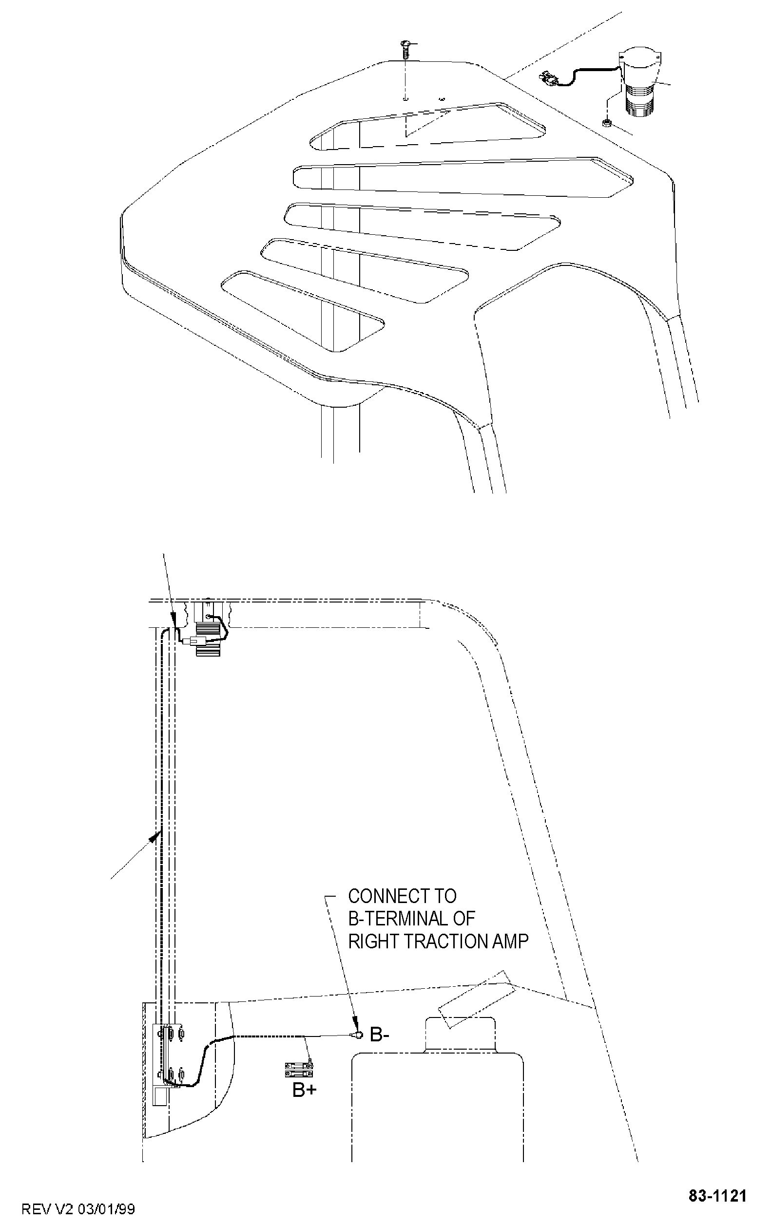 KIT, LIGHT, FLASHING, RED BS501449 KOMATSU