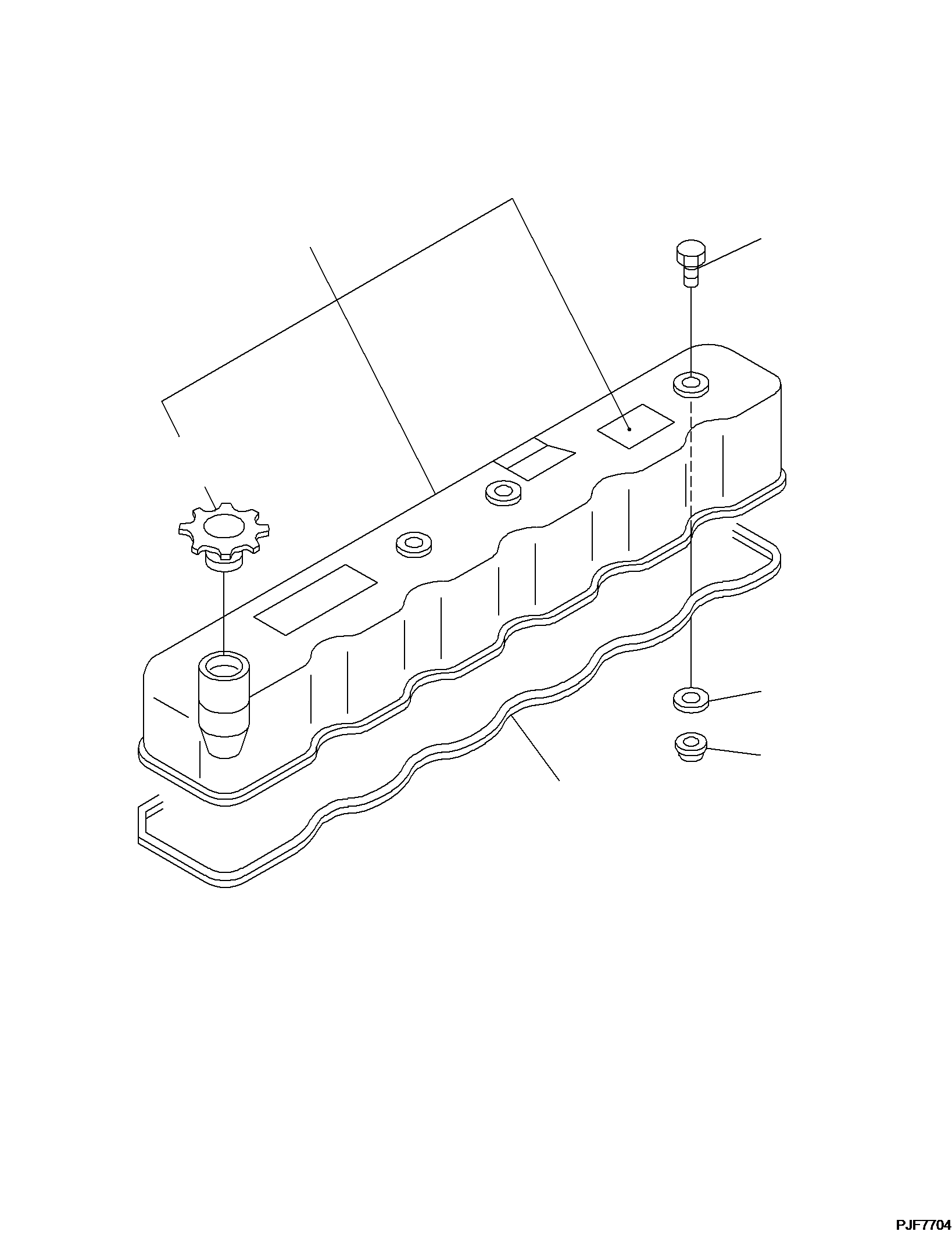 CAP, OIL FILLER 1-11751-005-1 KOMATSU