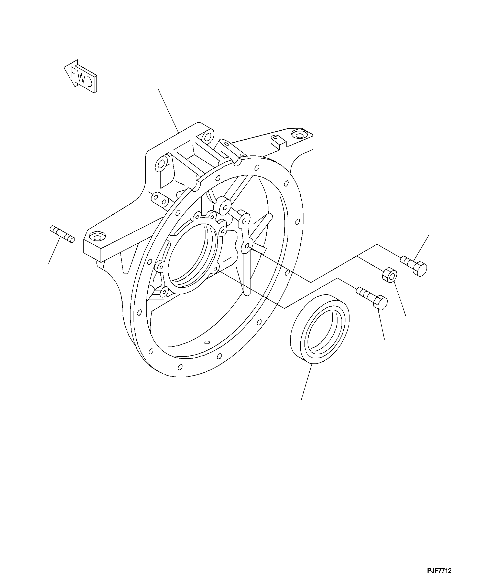 SEAL, REAR 8-97072-823-1 KOMATSU