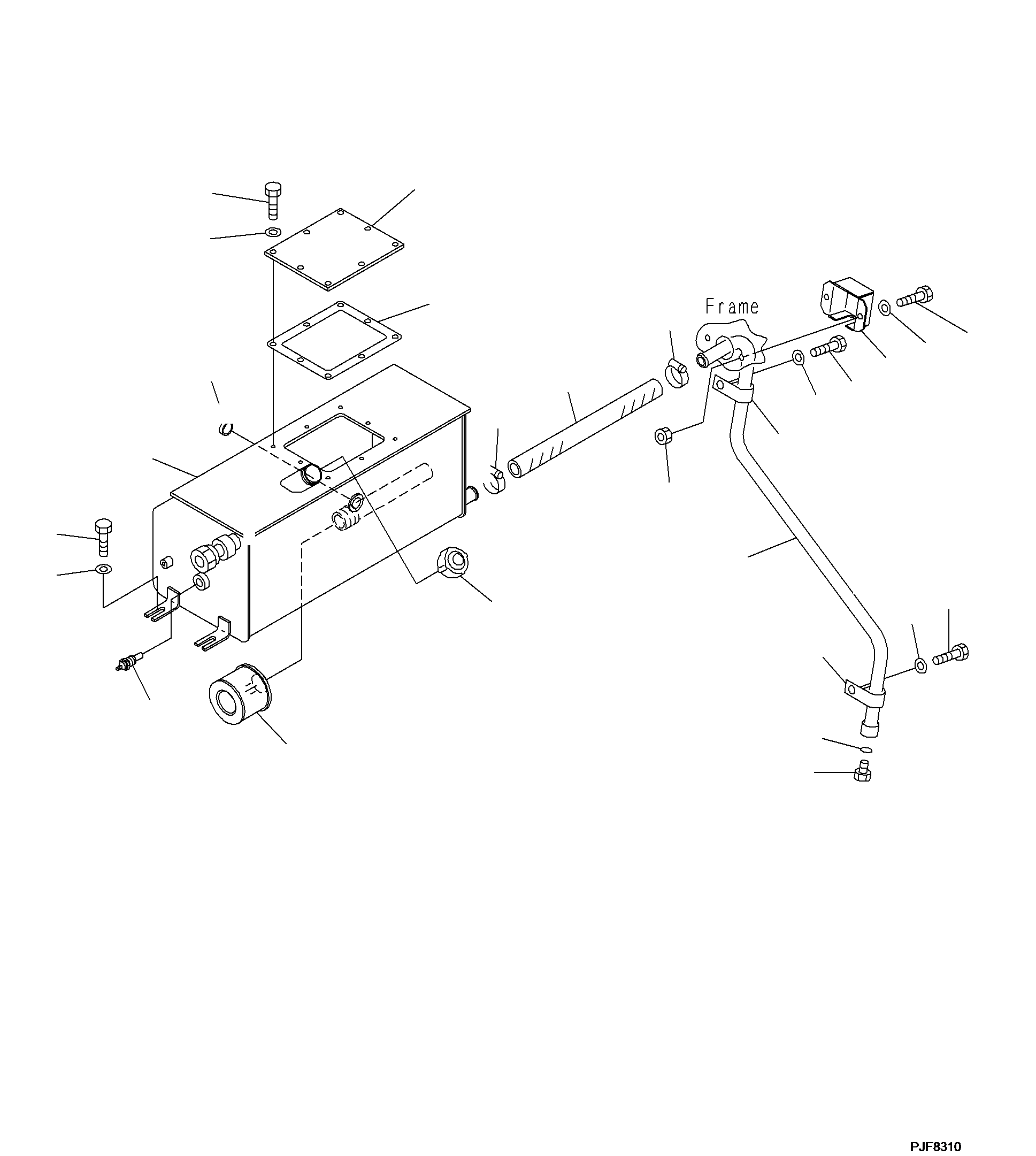 Шланг 07260-22010 KOMATSU