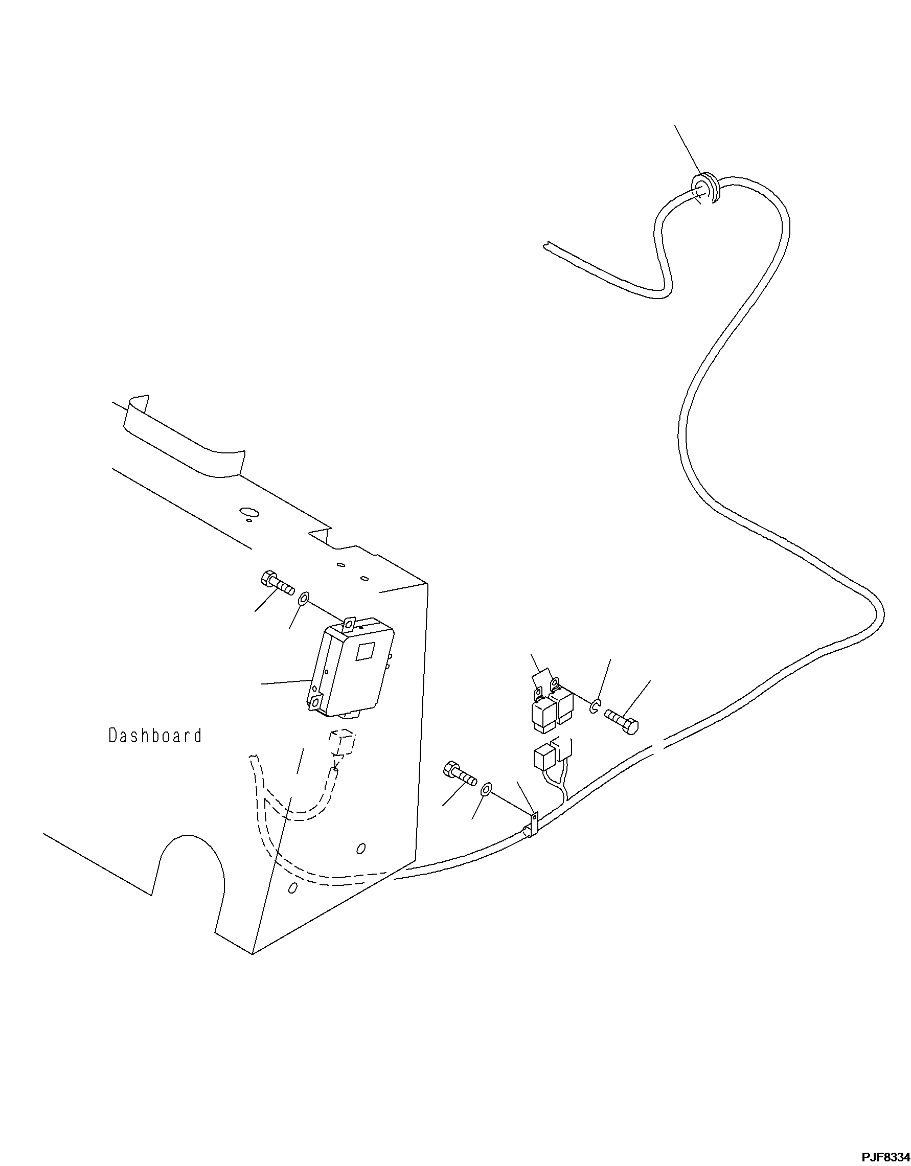 Реле 3EC-55-49540 KOMATSU