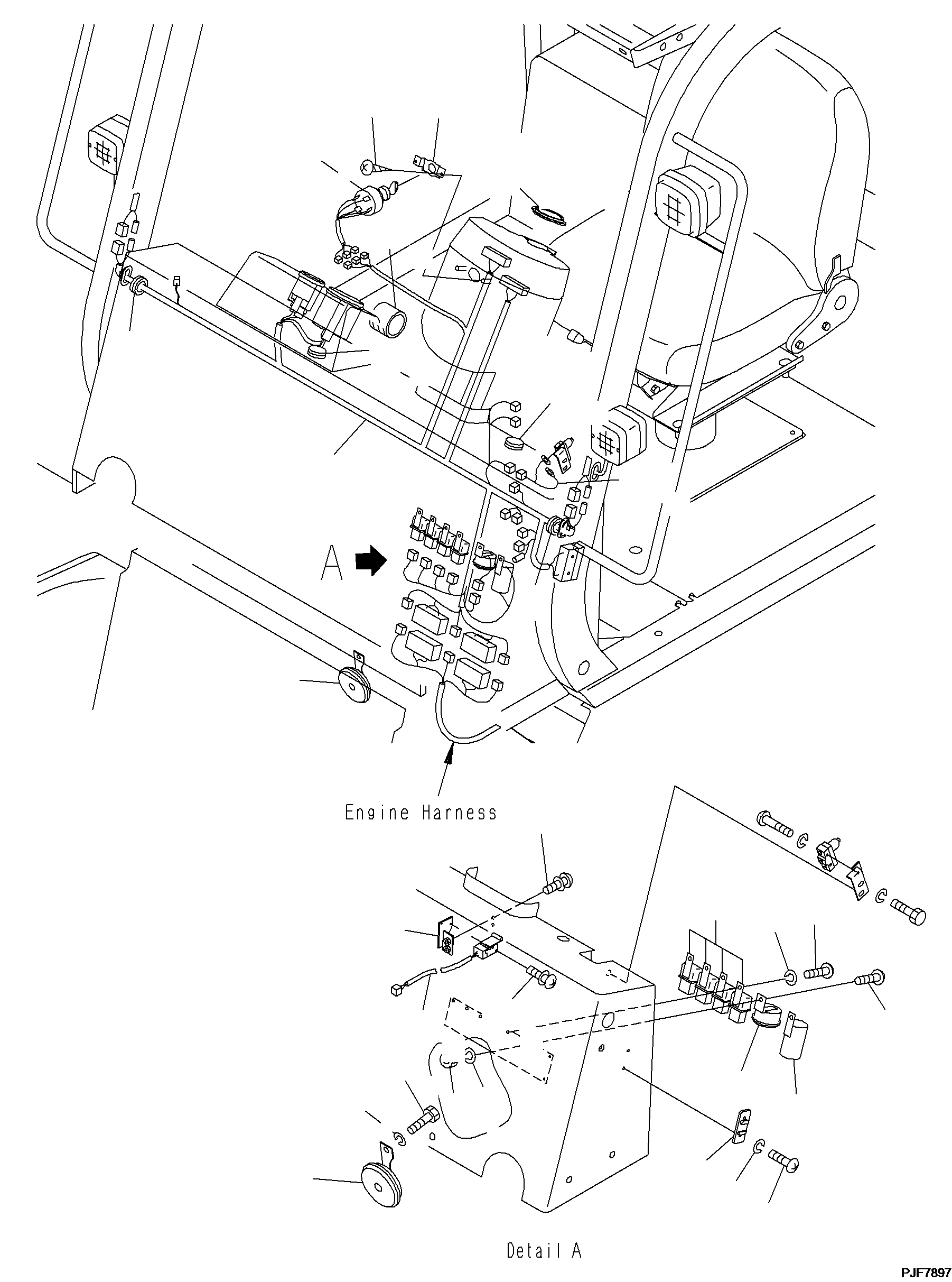 Предохранитель 20a 3EB-55-21280 KOMATSU