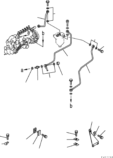 Труба 1-15414-596-0 KOMATSU