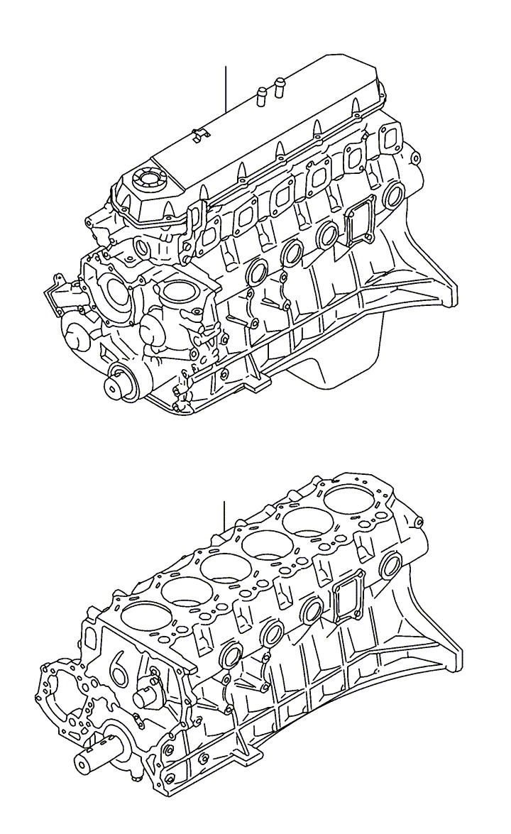 ENGINE ASSY, BARE (GY963, 964, 965) 10102-GY963 KOMATSU