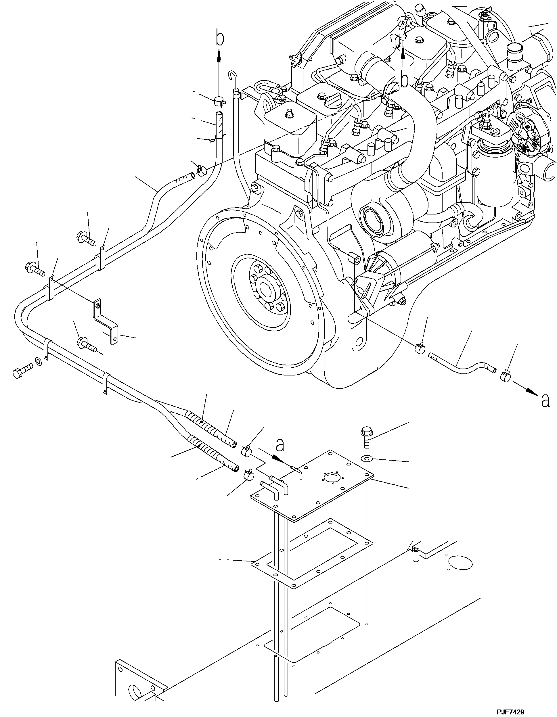 Шланг 07288-20505 KOMATSU