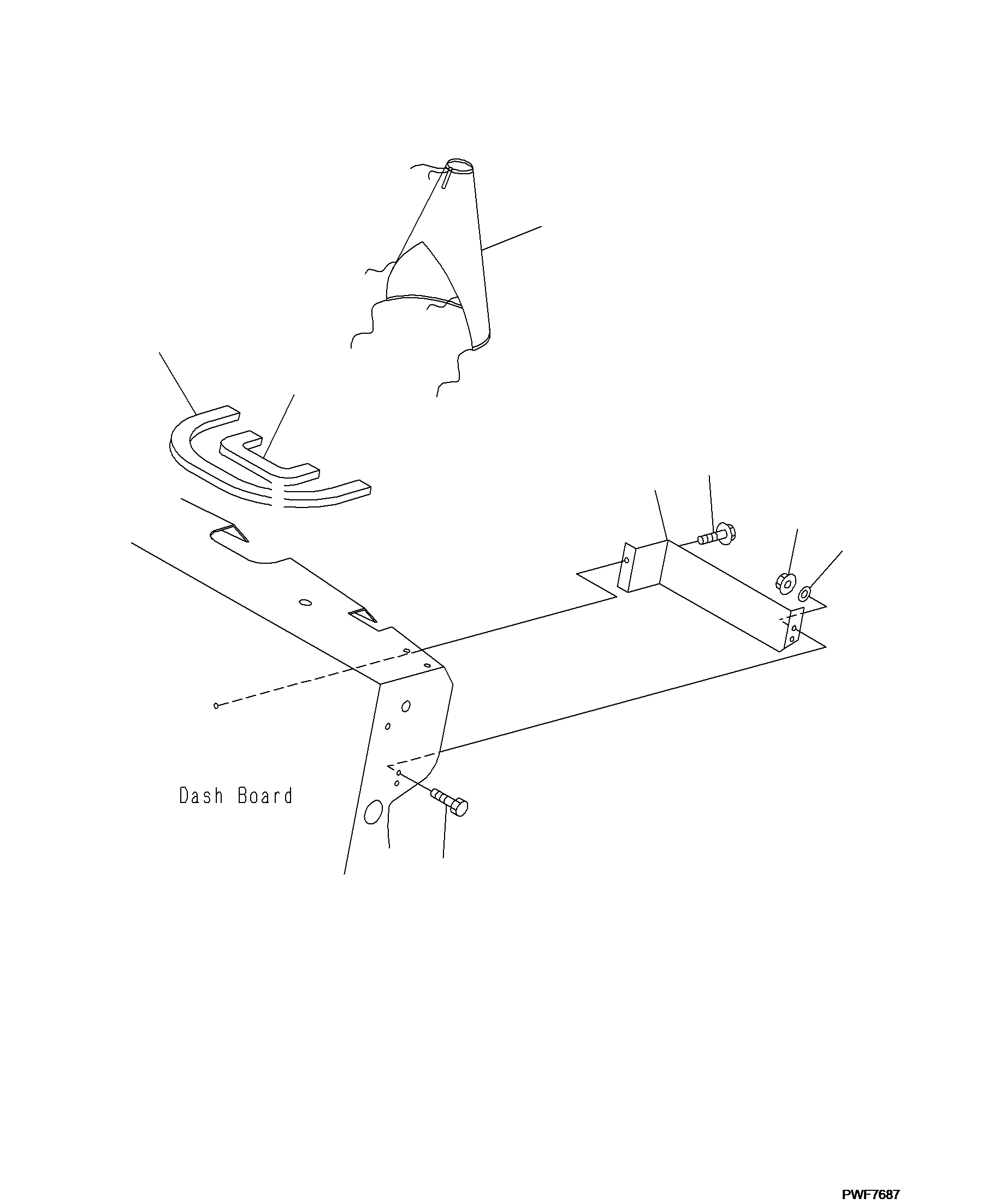 Крышка 3FD-50-21570 KOMATSU