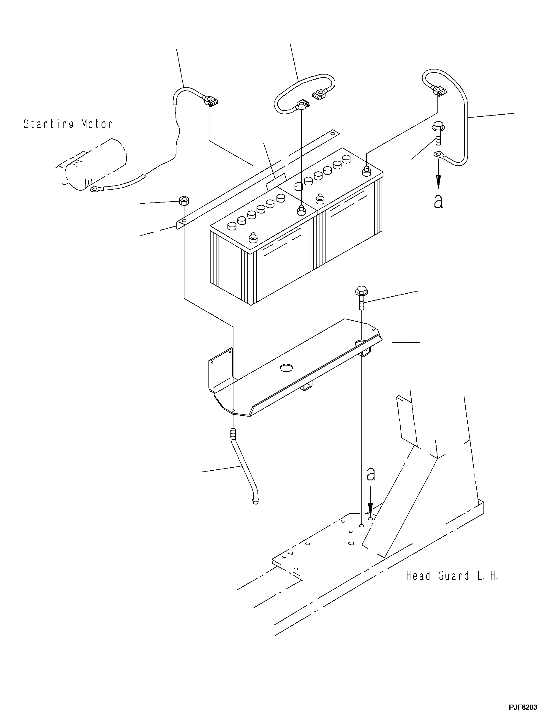 Держатель 3FD-55-21421YA KOMATSU