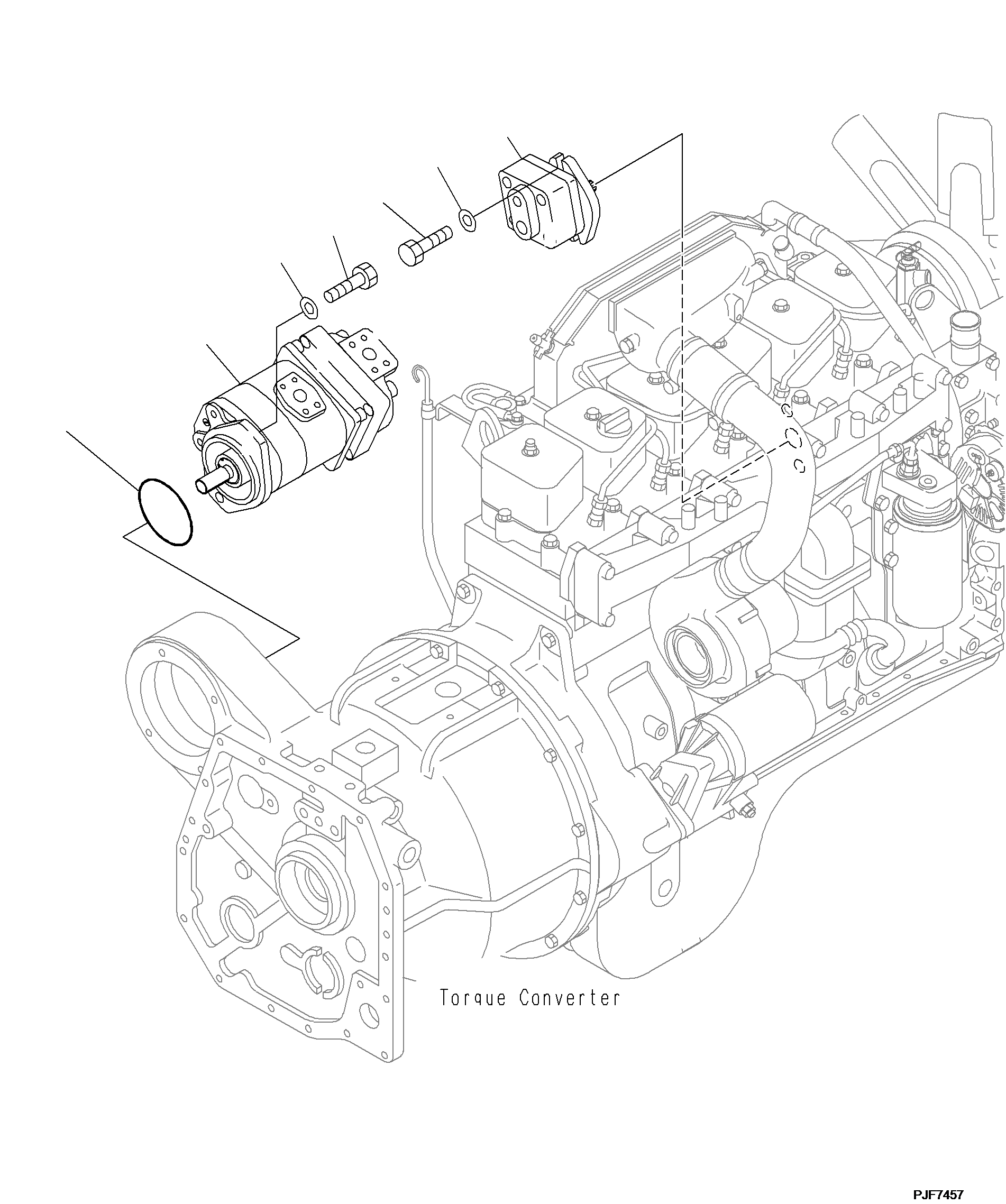 PUMP ASSY 3SB-60-61150 KOMATSU