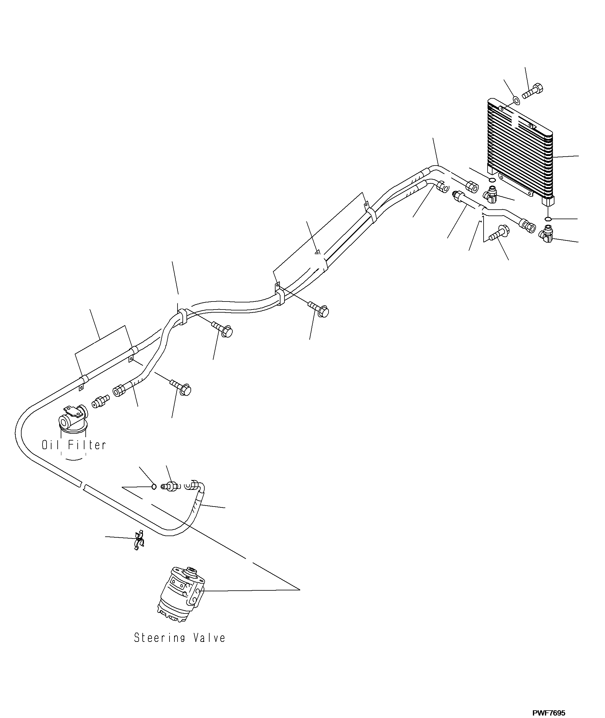 Хомут 3FD-66-28890 KOMATSU