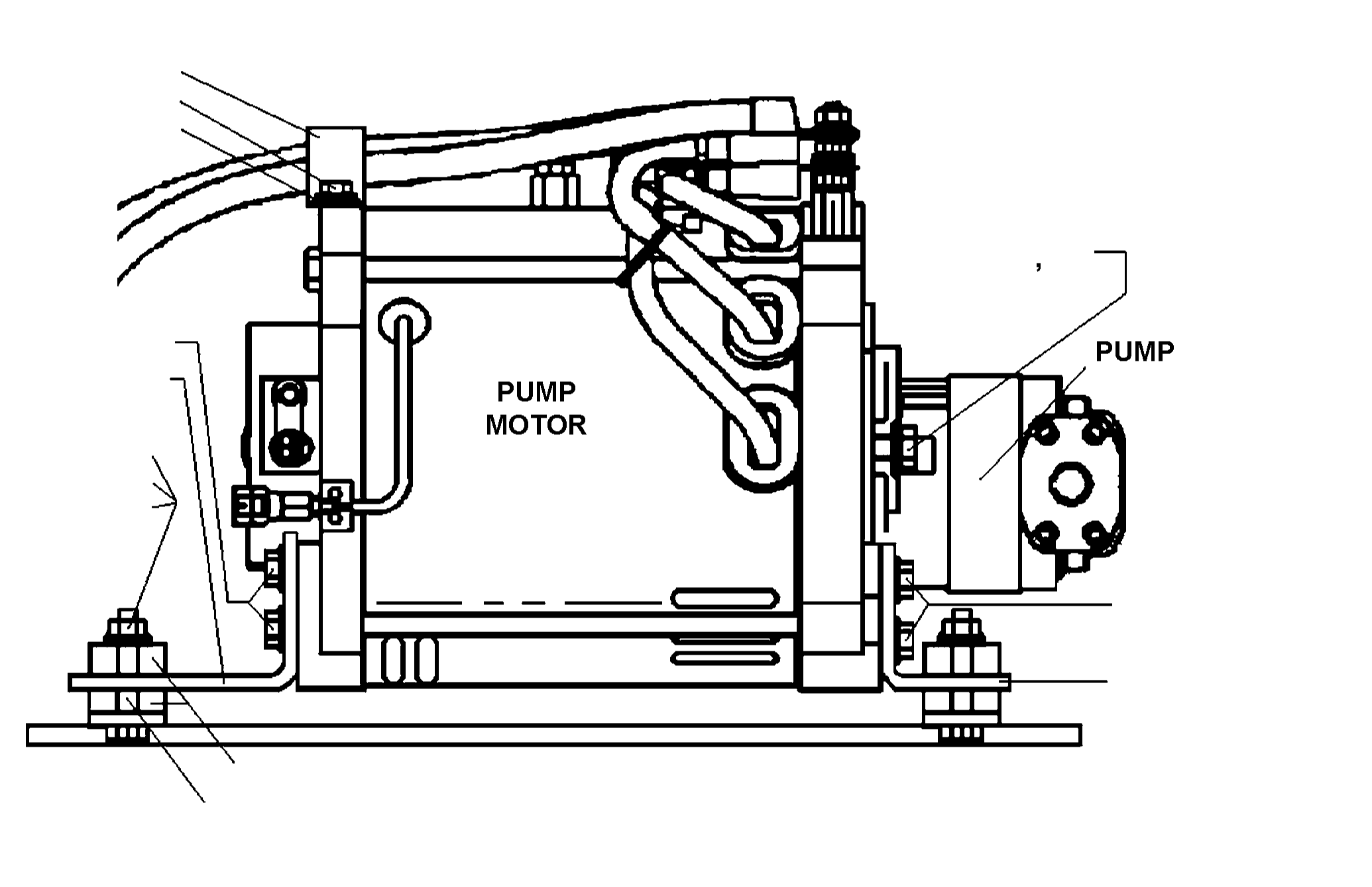 Кронштейн 3EB-18-A6820 KOMATSU