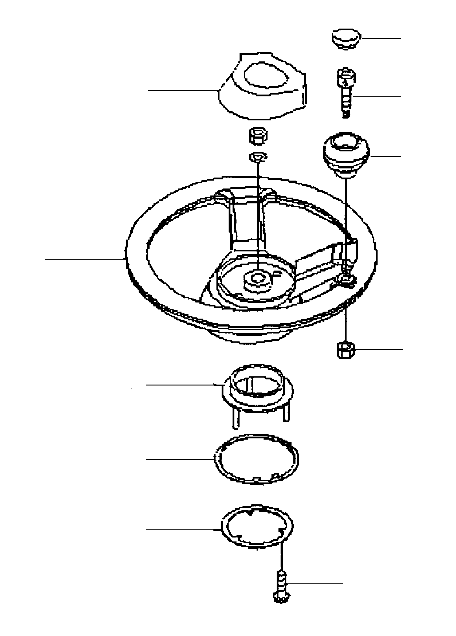 WHEEL ASSY 3BB-33-41121 KOMATSU