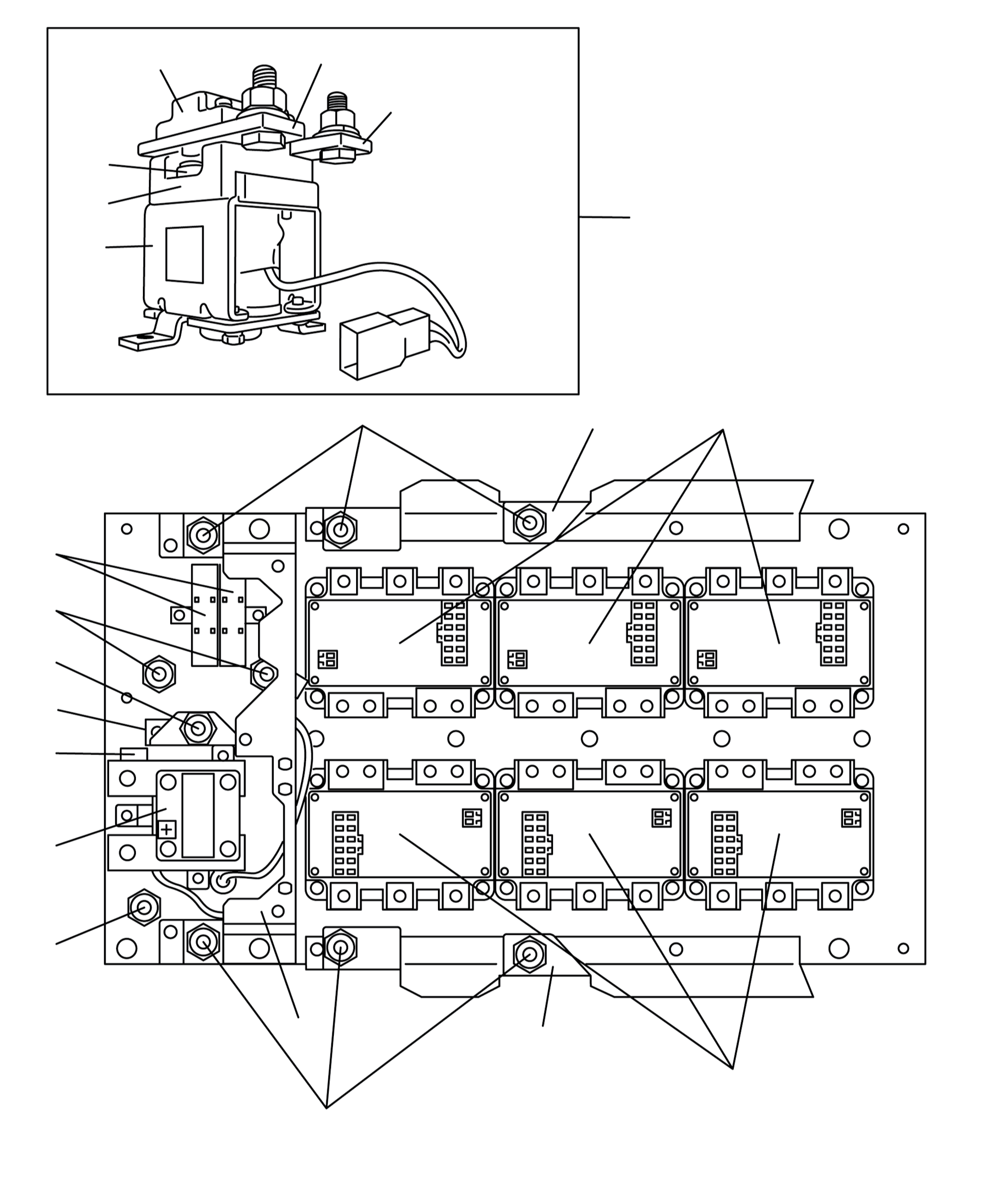 CONTACT ASSY (1) 30B-47-11360 KOMATSU