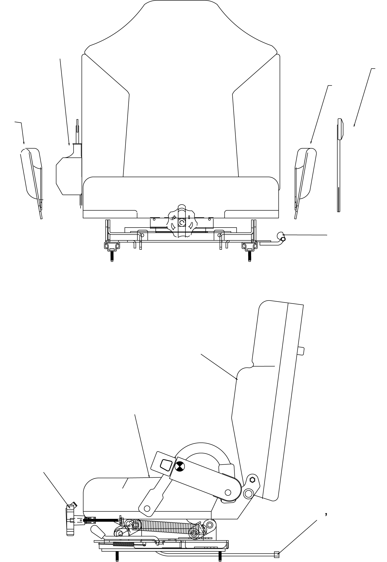 ADJUSTER RAIL SET MP8812 KOMATSU