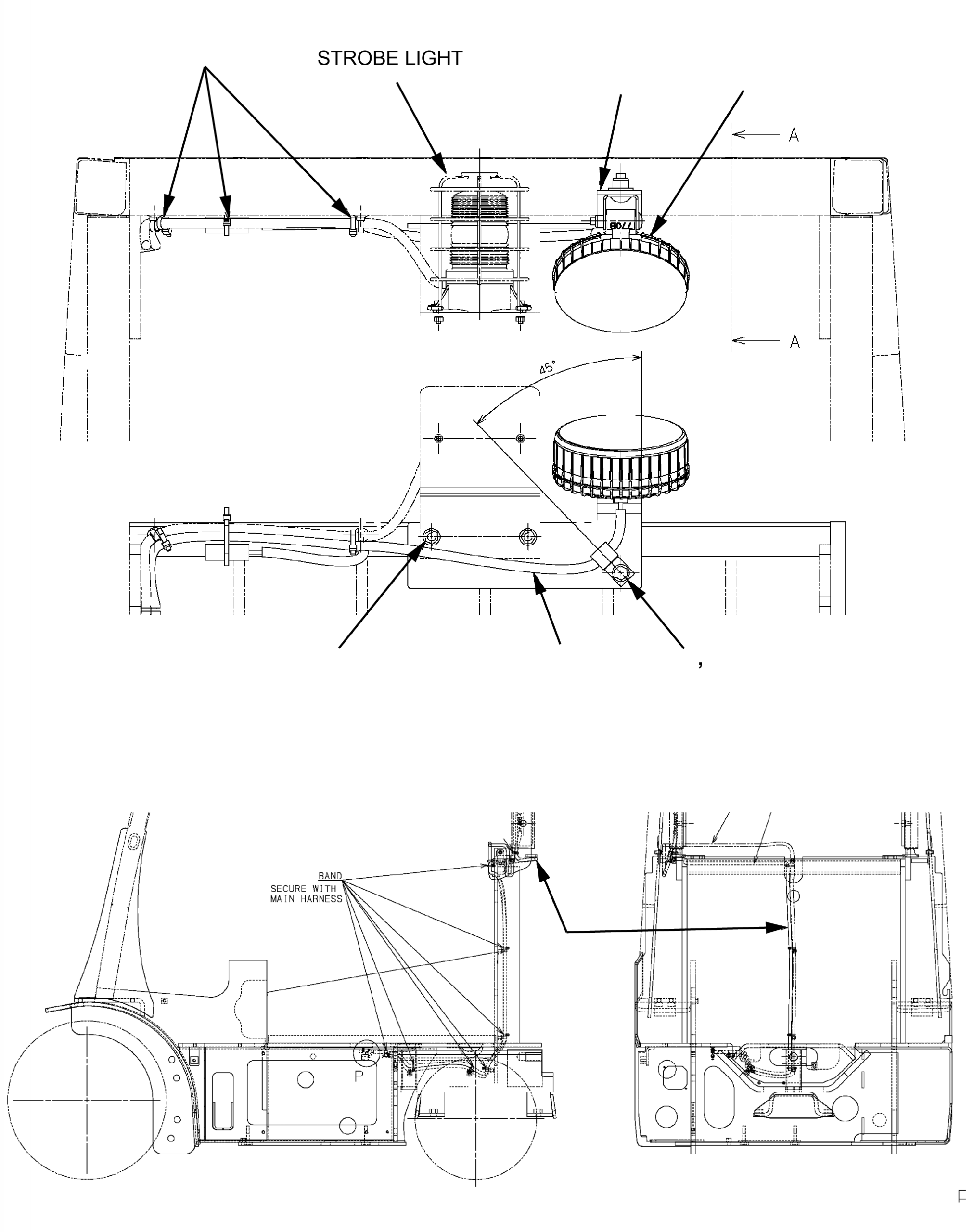 Жгут проводов 3BB-56-F6380 KOMATSU