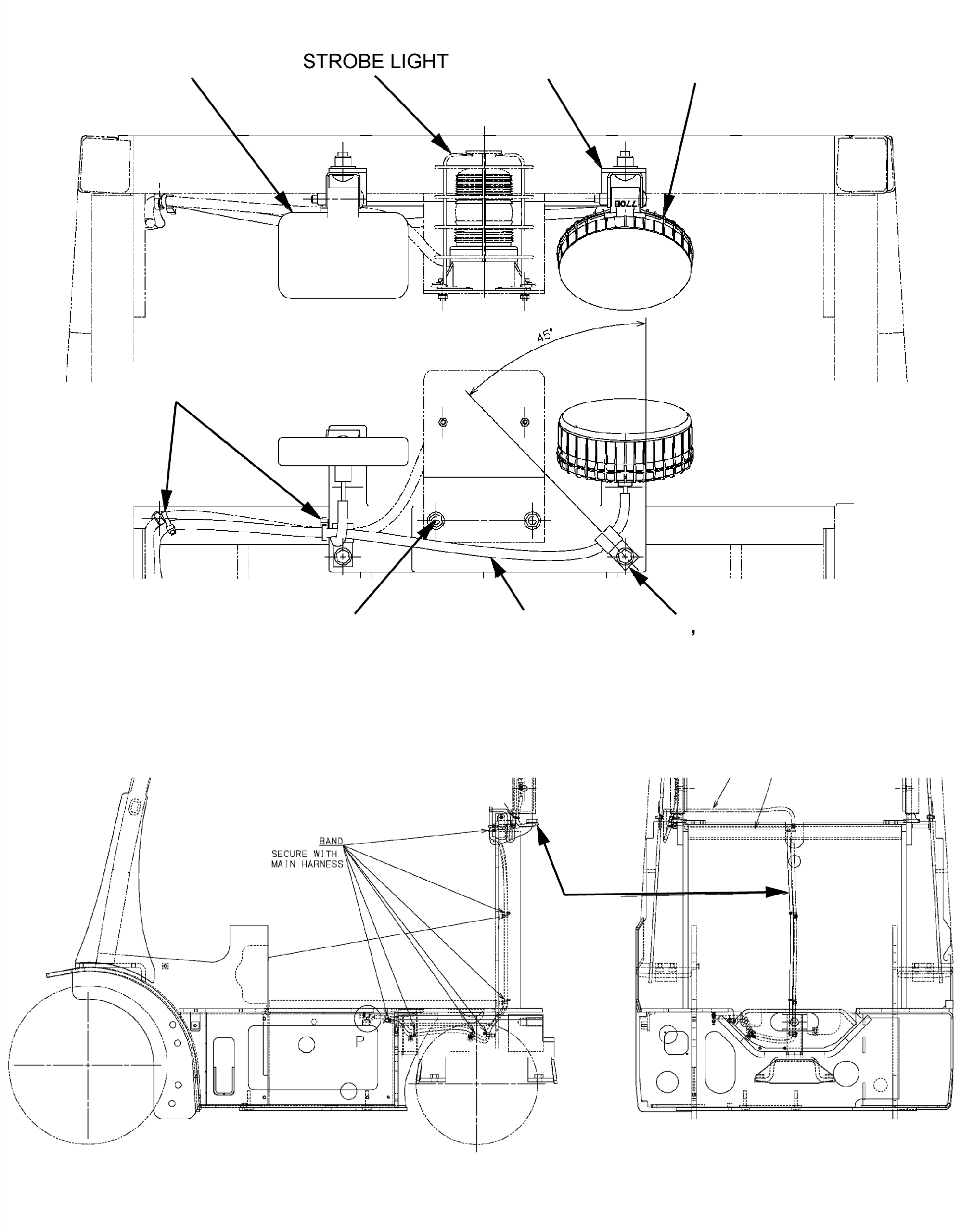 Кронштейн 3BB-56-F6390 KOMATSU