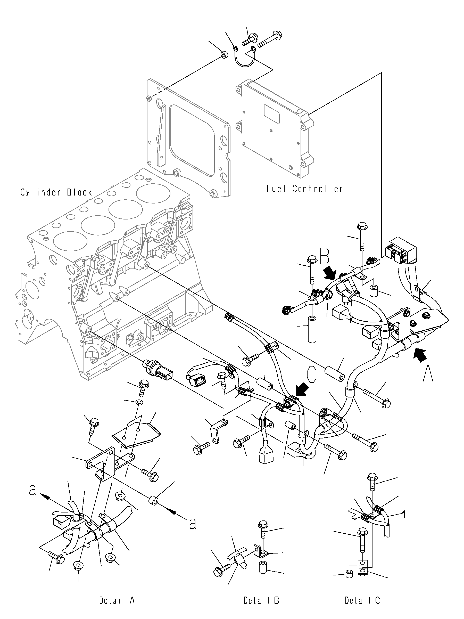 Жгут проводов 6271-81-8290 KOMATSU