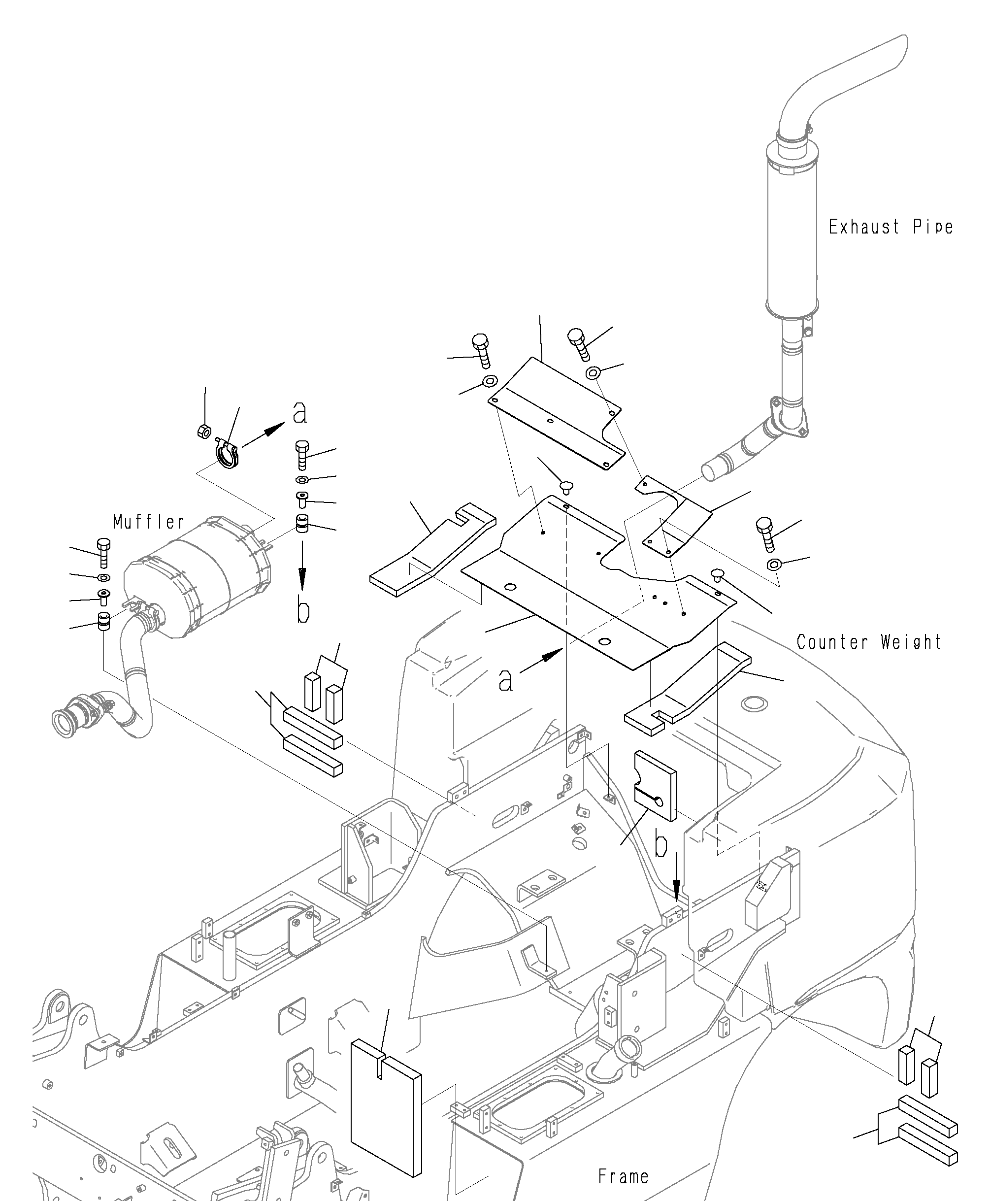 Крышка 3EC-03-64620 KOMATSU