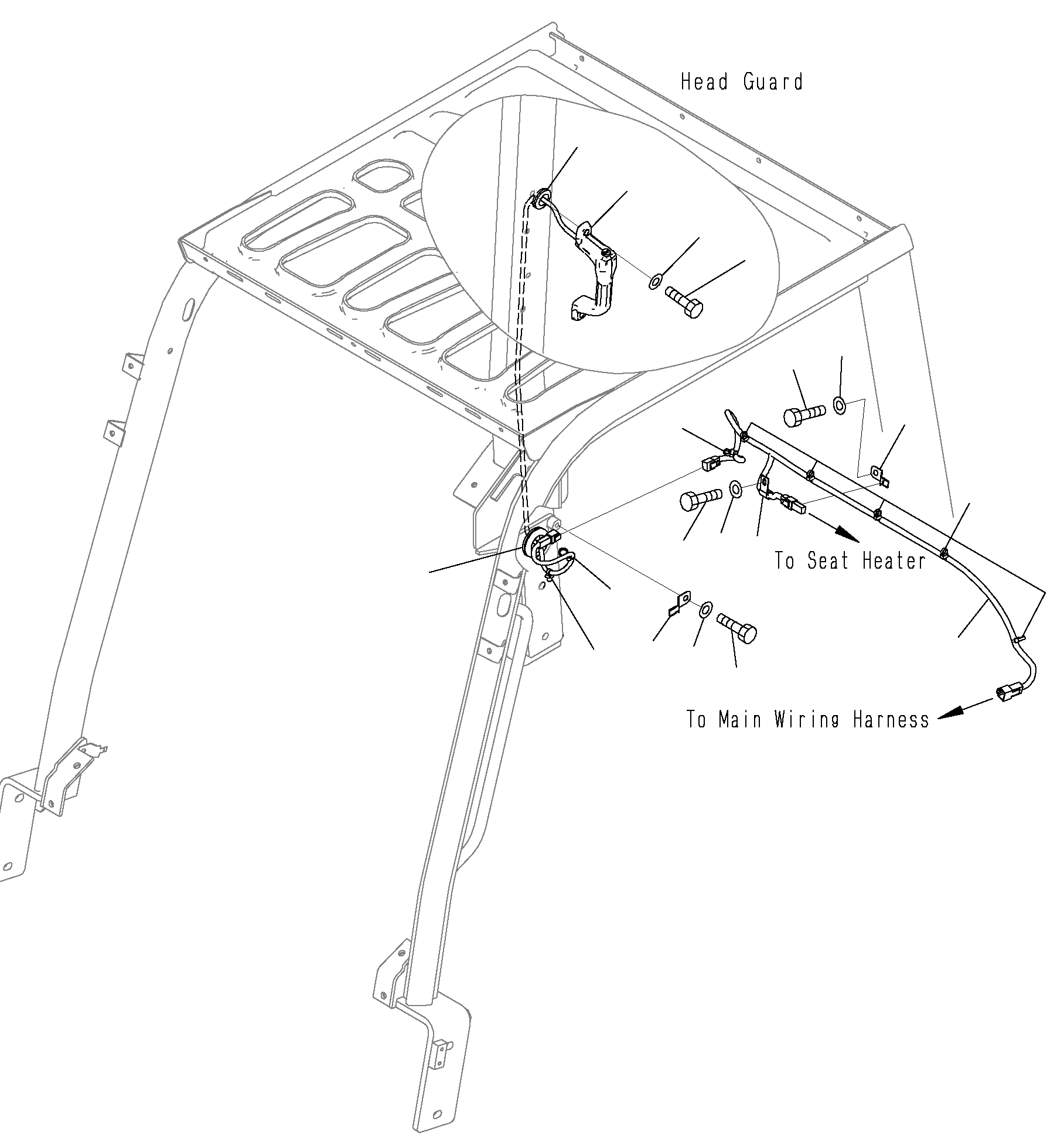 GRIP ASSY, WITH HORN SWITCH 3BB-51-64110 KOMATSU