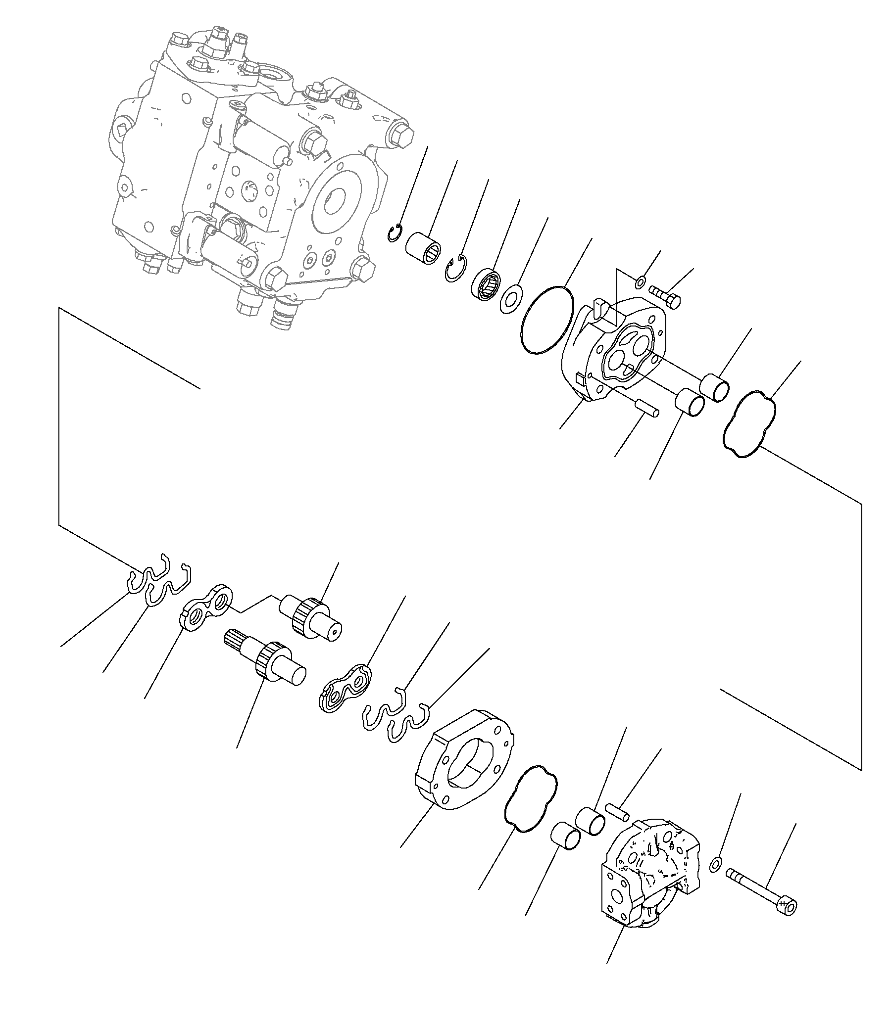 PUMP ASSY (SAR18) 705-22-25140 KOMATSU
