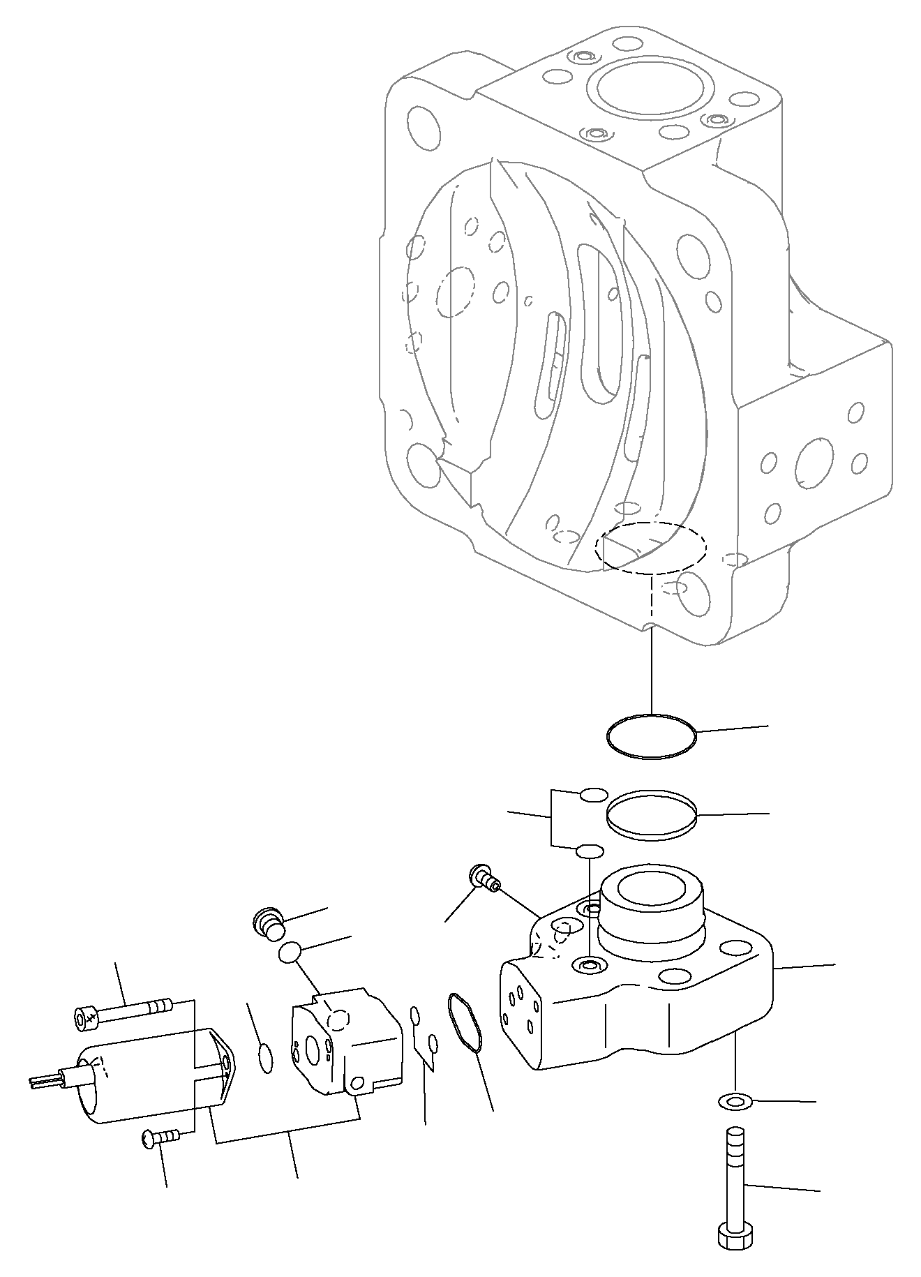 Электромагнитный клапан 702-21-07660 KOMATSU