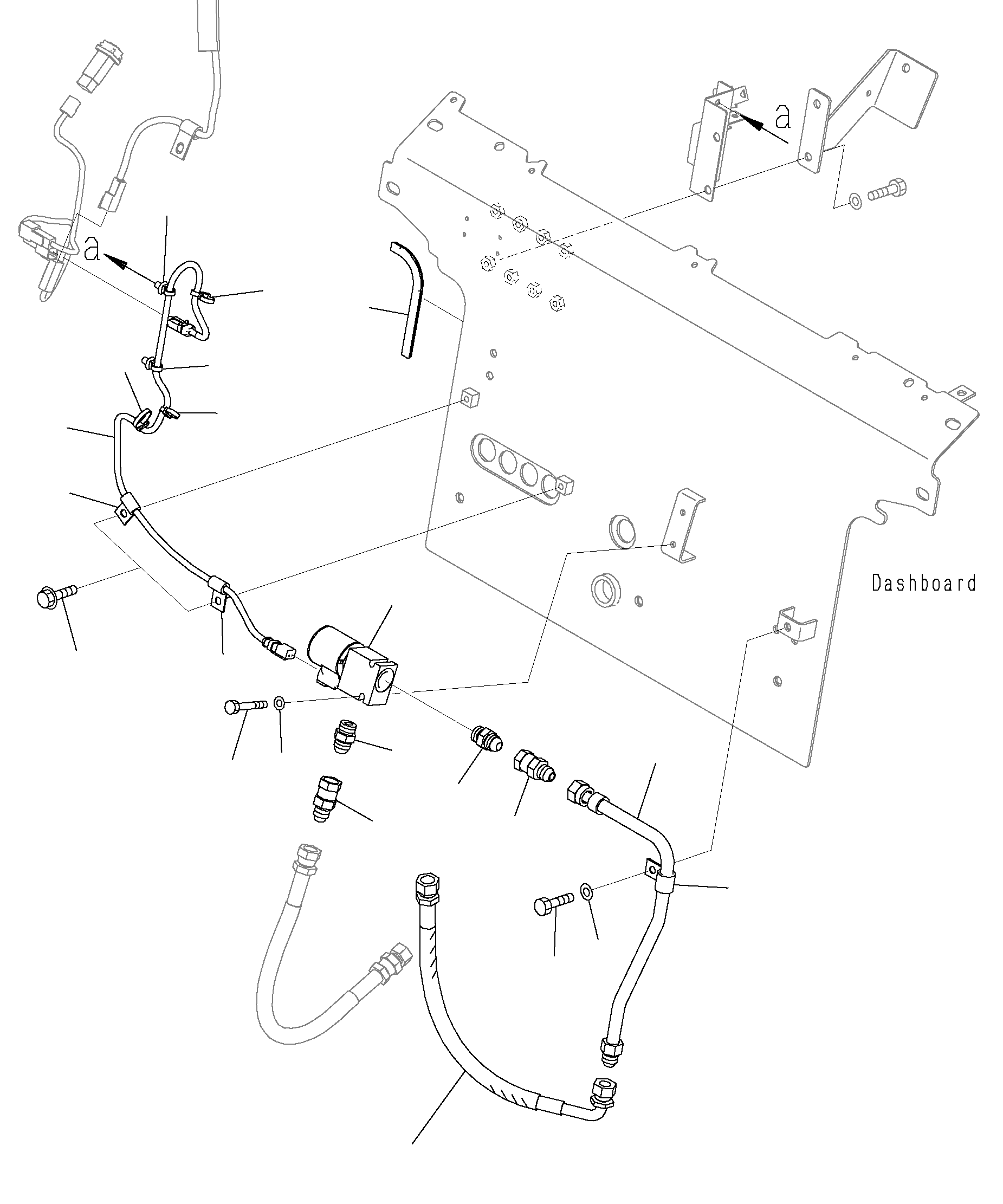Шланг 07633-40304 KOMATSU