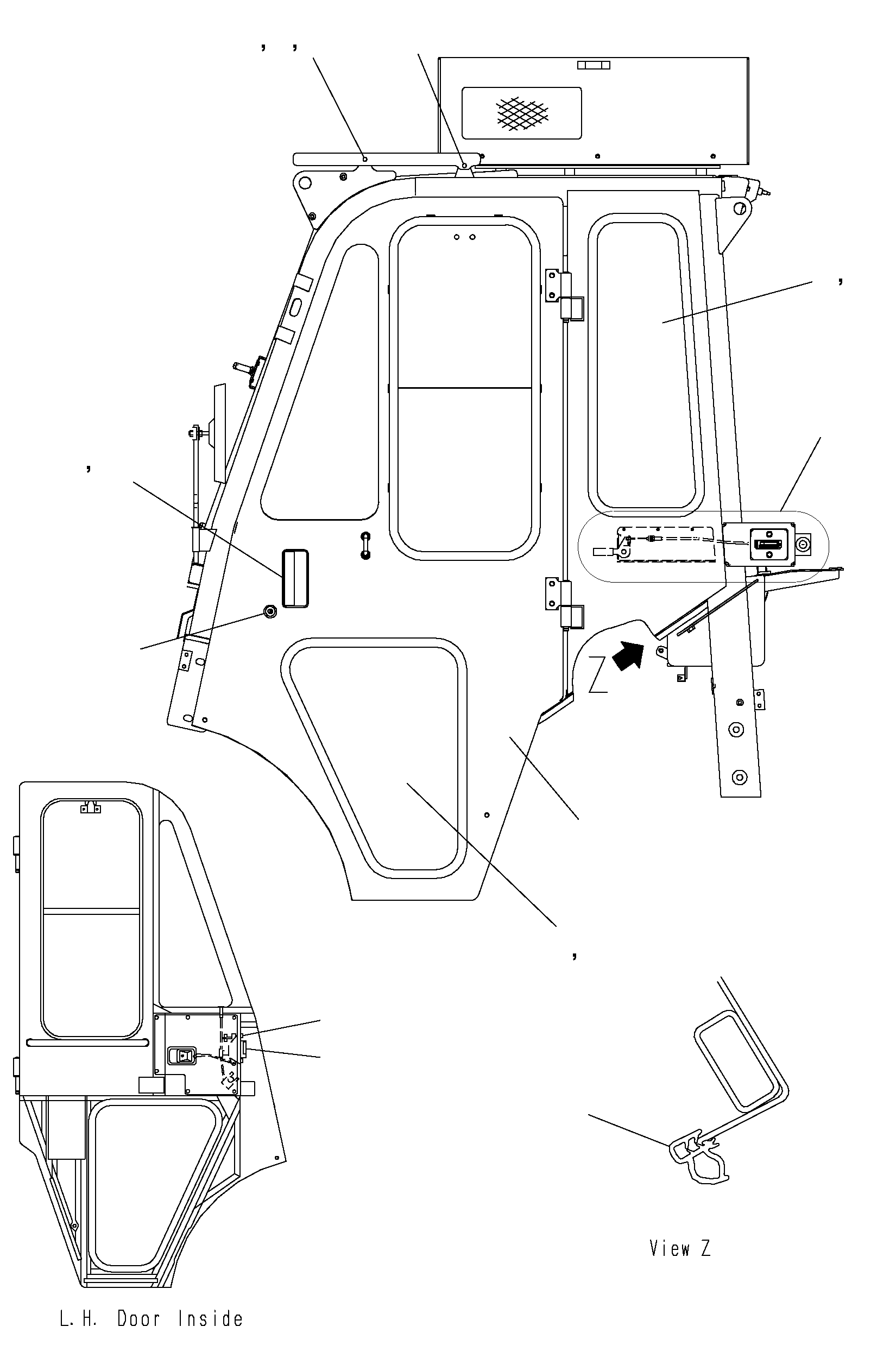 Резиновый элемент YNNKF19311 KOMATSU