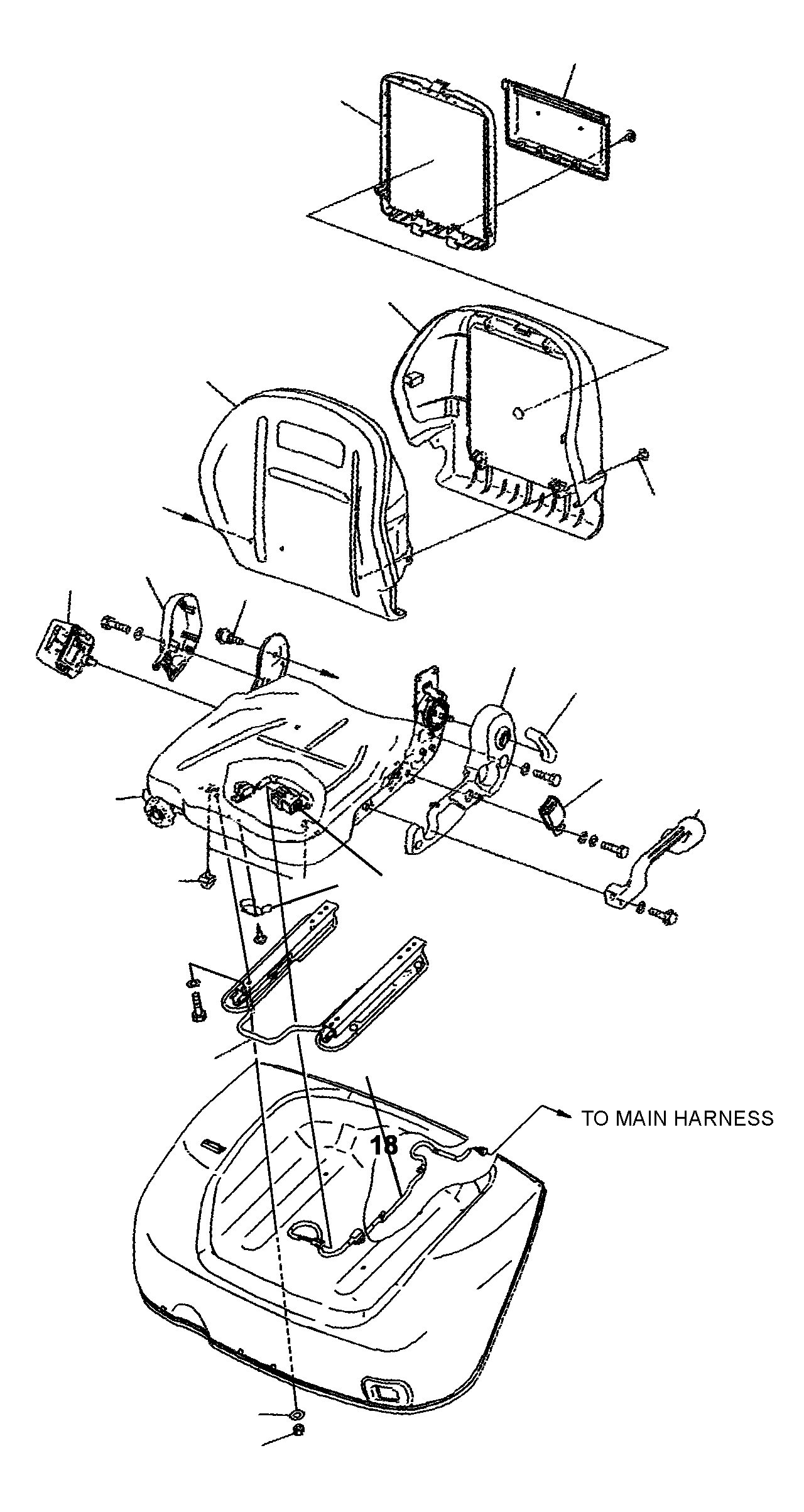 Жгут проводов 3EC-55-64530 KOMATSU
