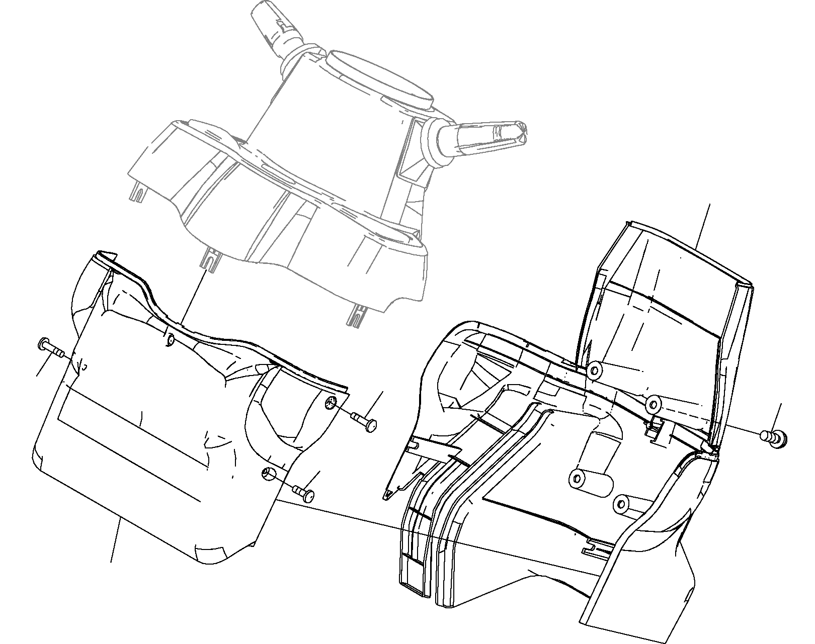 Панель 3EB-55-63120 KOMATSU