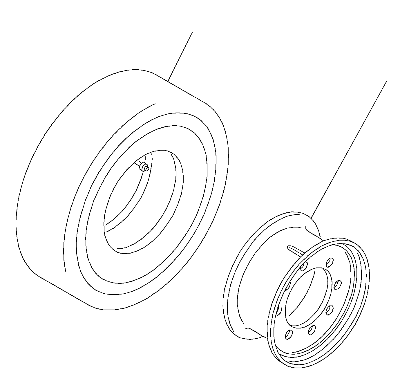 TIRE ASSY (BRIDGESTONE) 37C-1GF-3020 KOMATSU