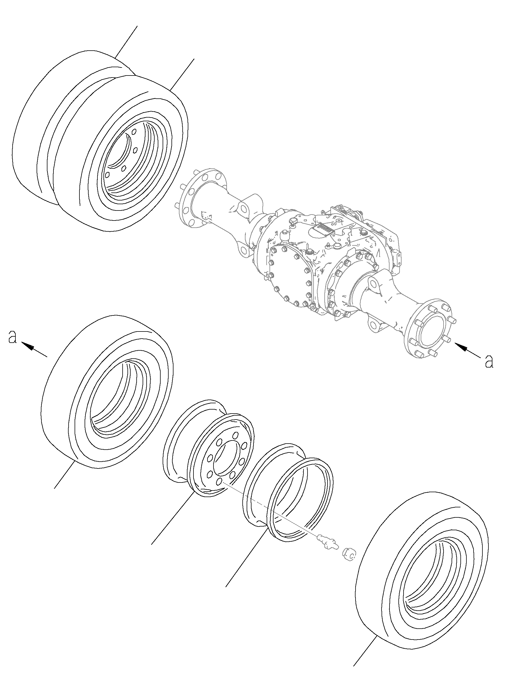 TIRE (BRIDGESTONE) 37C-1GV-3030 KOMATSU