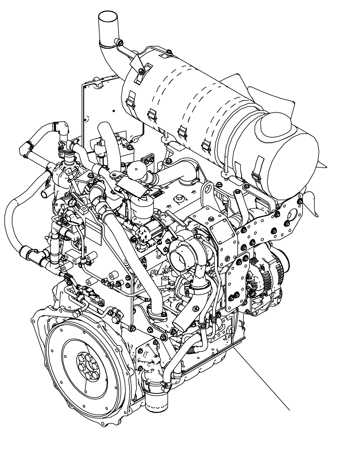 ENGINE ASSY 6275-H0-0020 KOMATSU
