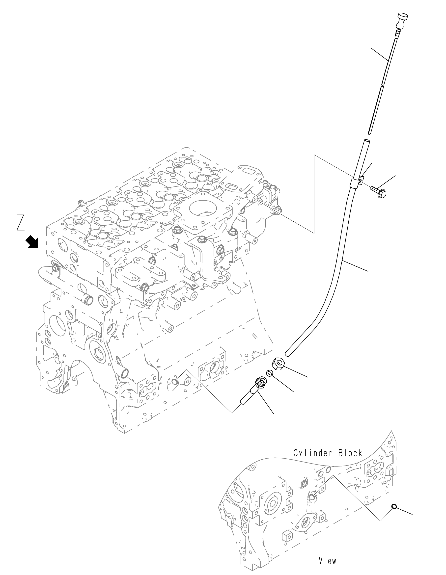 GAUGE, OIL 6275-21-5360 KOMATSU